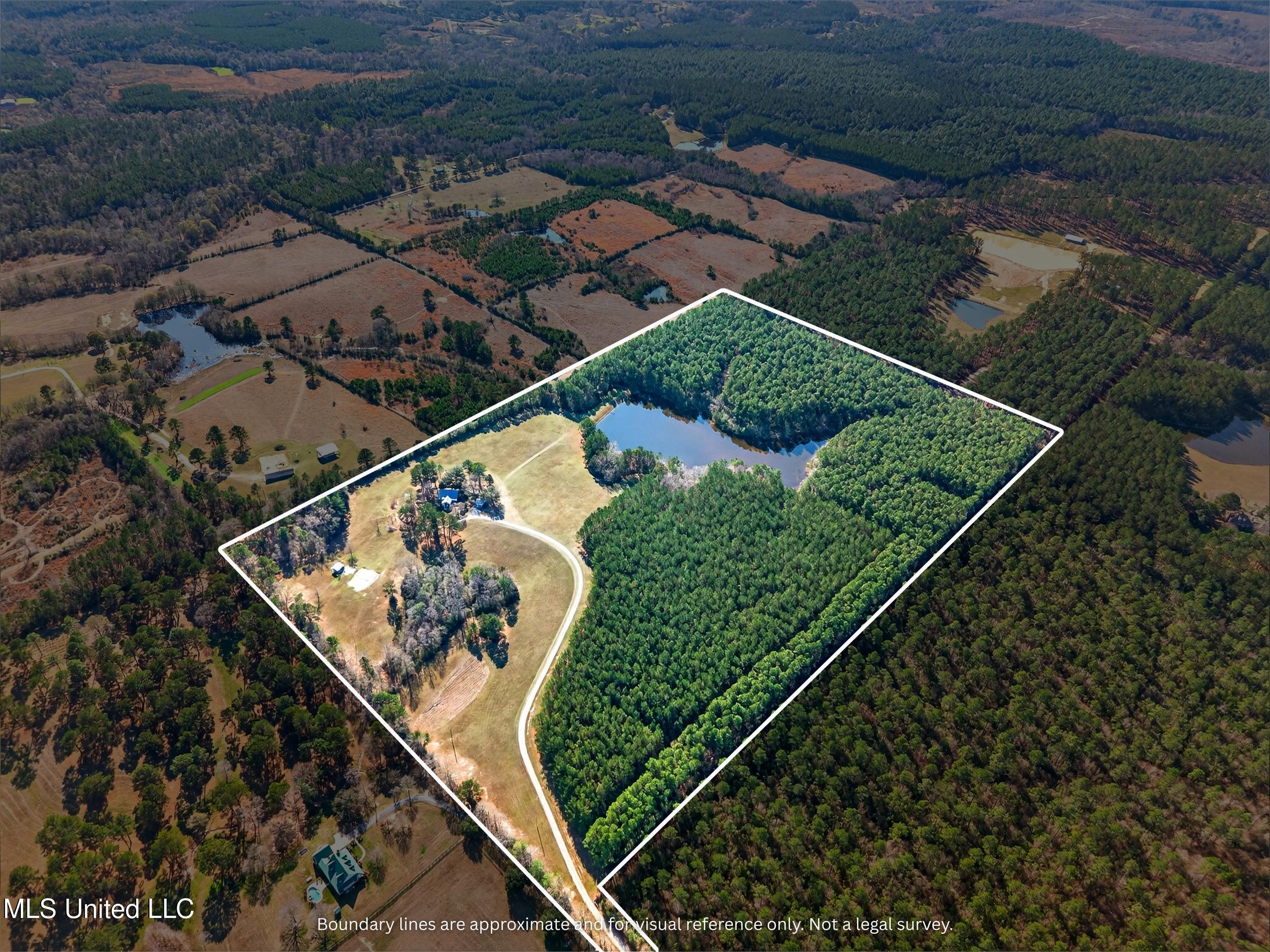 96 View Drive Poplarville, MS 39470 - Photo 74 of 91 76_view dr. aerial 2.png