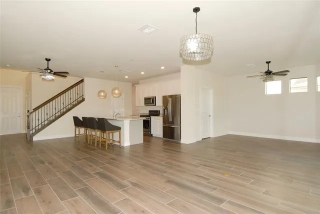 a view of an empty room with window