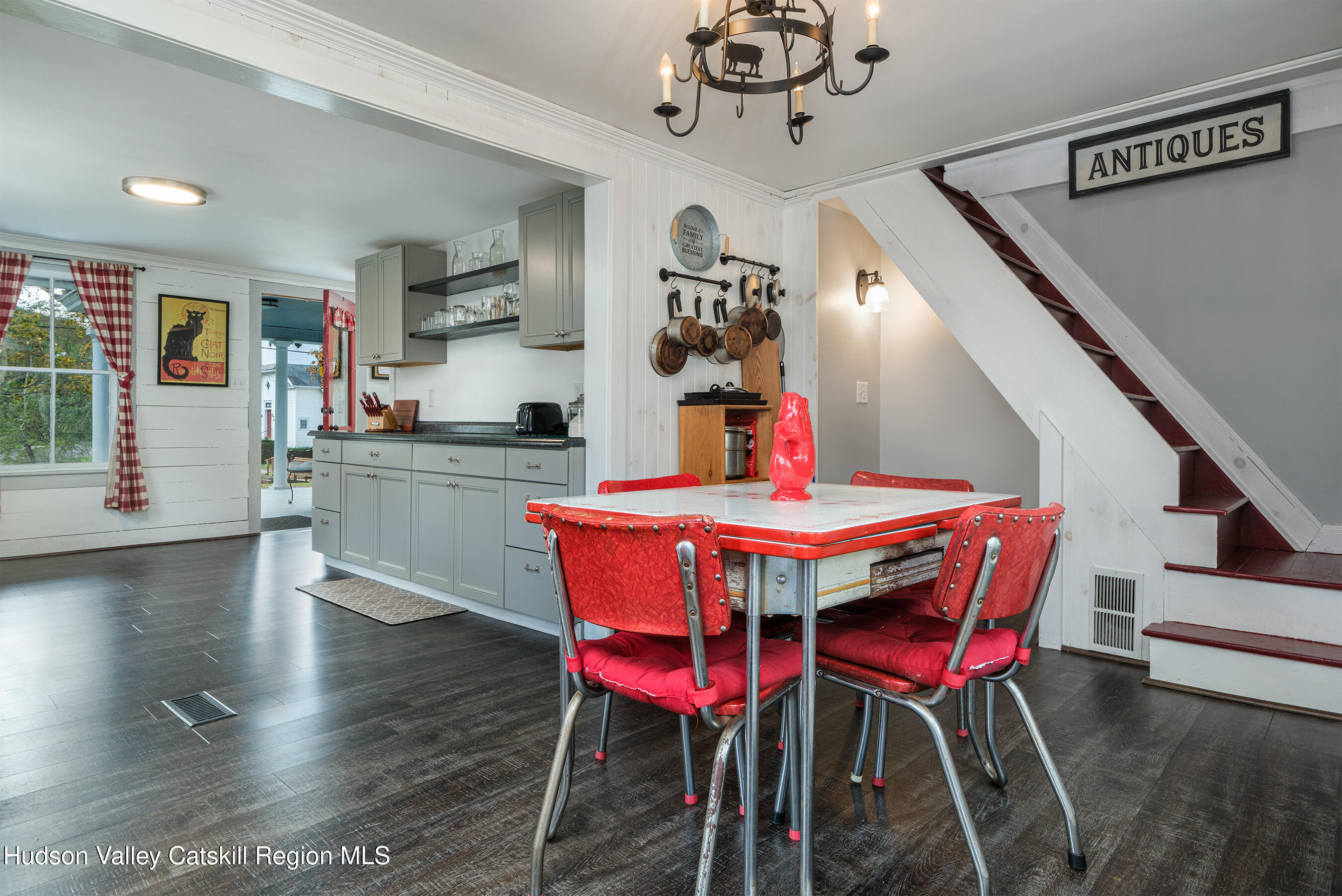 70 Case Hill Road Treadwell, NY 13846 - Photo 26 of 50 a dining room with furniture and wooden floor