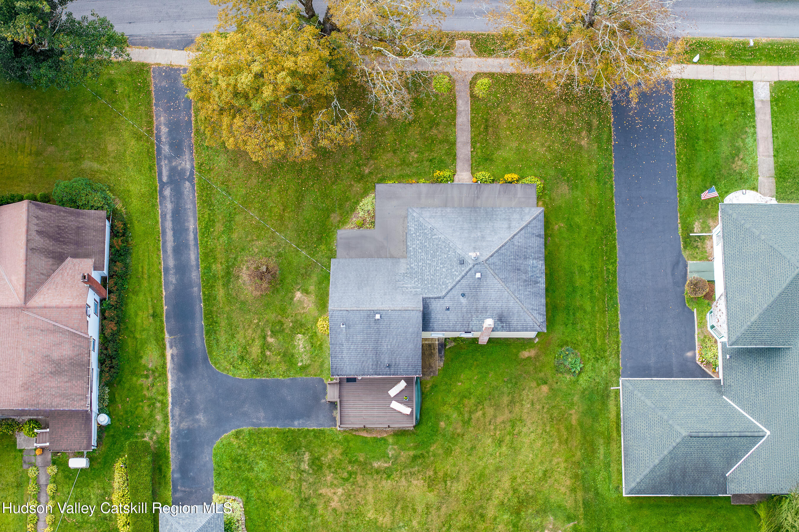 70 Case Hill Road Treadwell, NY 13846 - Photo 50 of 50 an aerial view of a house with a garden