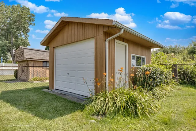 a view of a terrace with seating area