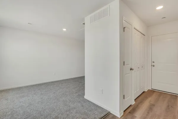 a view of empty room