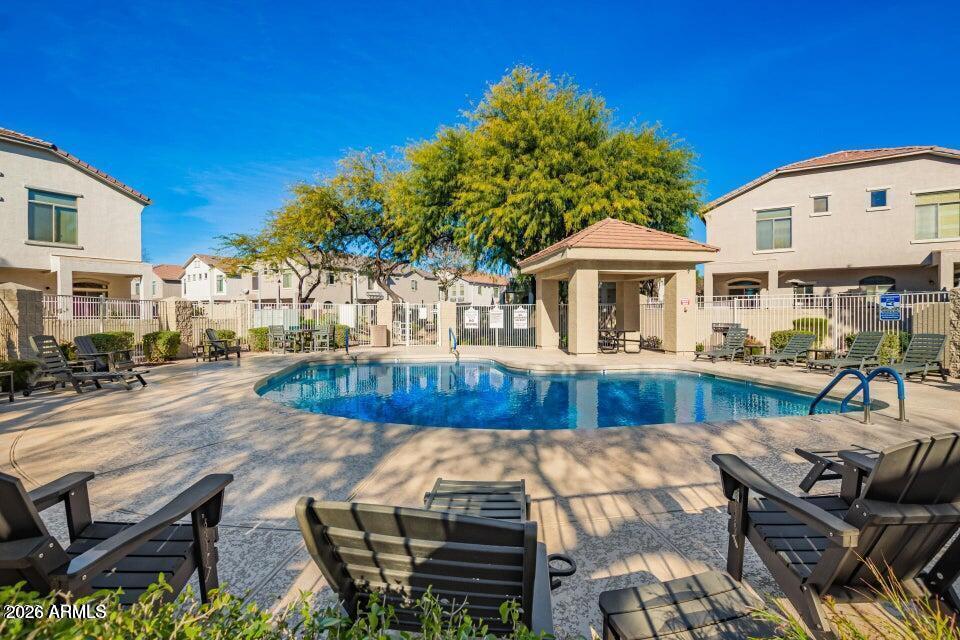 2150 East Bell Road, Unit 1089 Phoenix, AZ 85022 - Photo 18 of 20 a view of outdoor space yard deck patio and outdoor seating