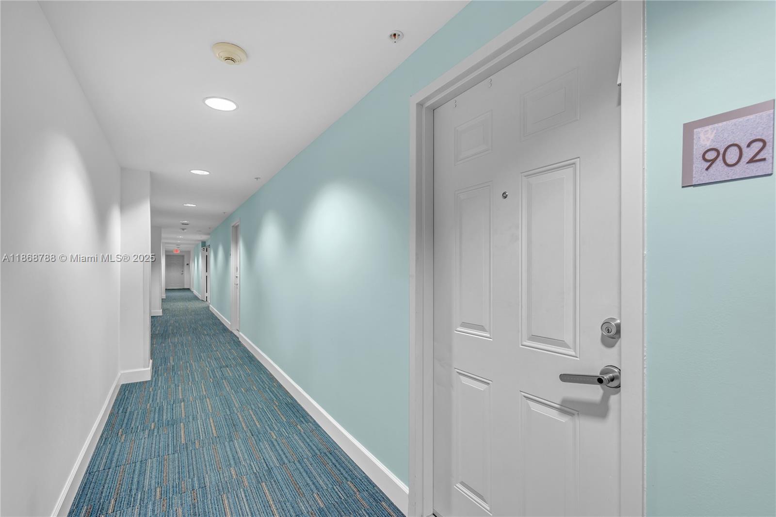 1723 Southwest 2nd Avenue, Unit 902 Miami, FL 33129 - Photo 4 of 33 a view of a hallway