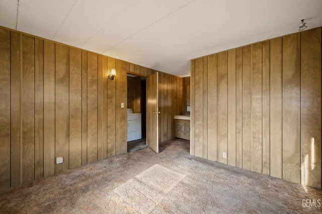 a bathroom with a shower and a toilet