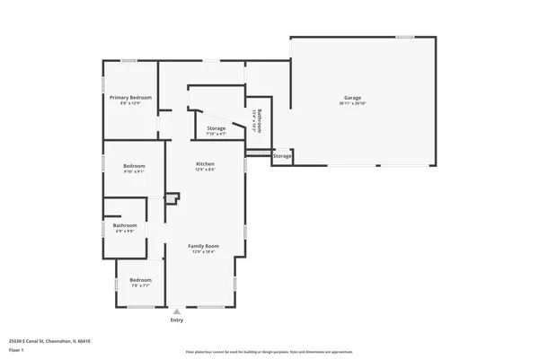$250,000 | 25530 South Canal Street, Channahon, IL 60410
