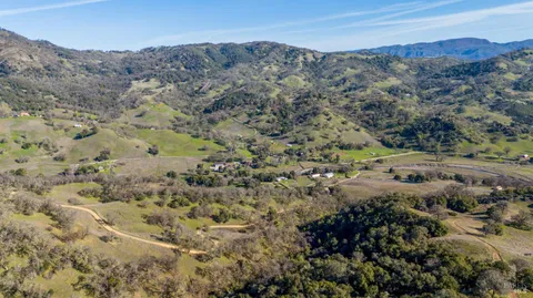 a view of a mountain in the distance
