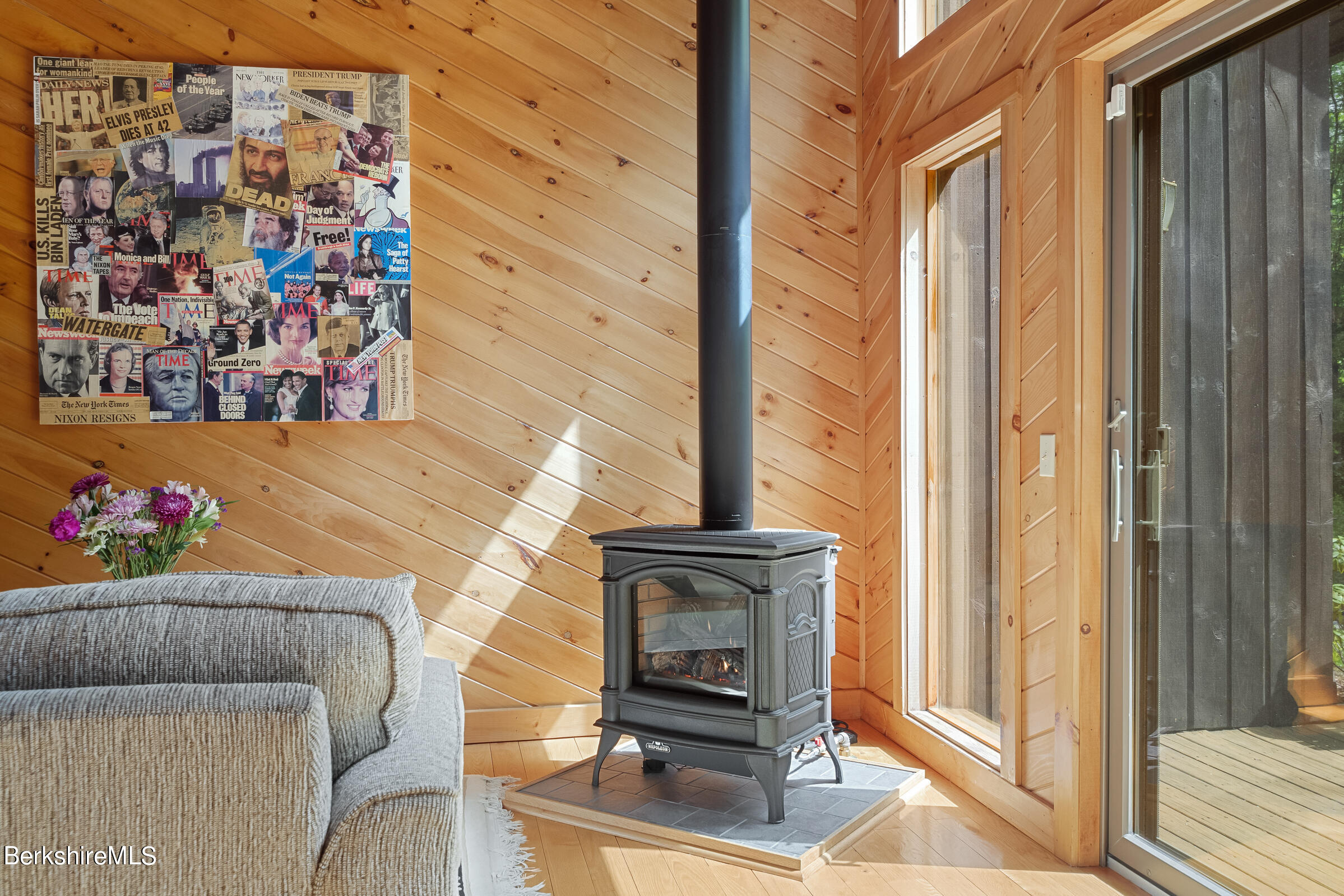 328 Woodmere Road Becket, MA 01223 - Photo 11 of 40 Gas Stove warmth