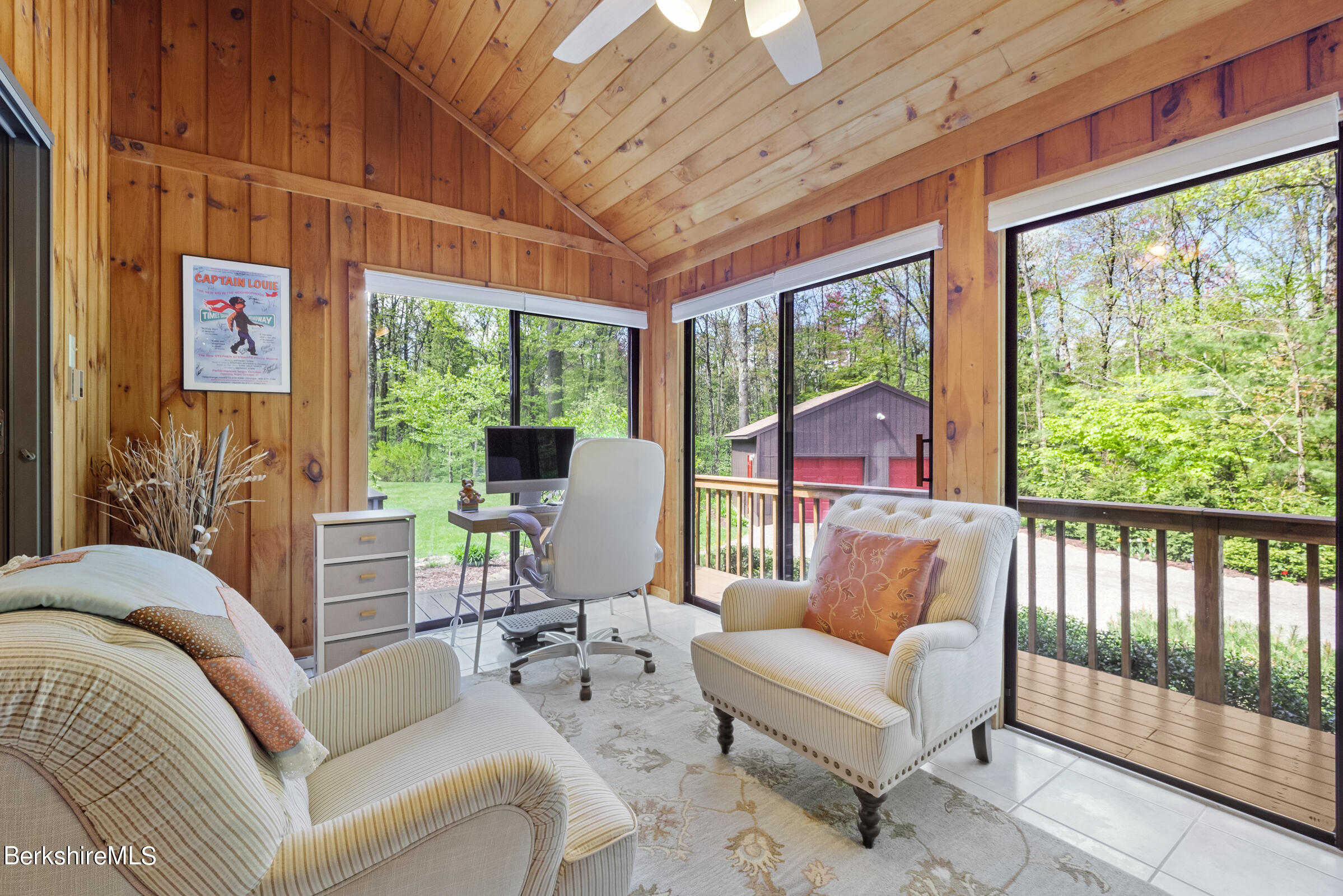 328 Woodmere Road Becket, MA 01223 - Photo 14 of 40 Sunroom/Office