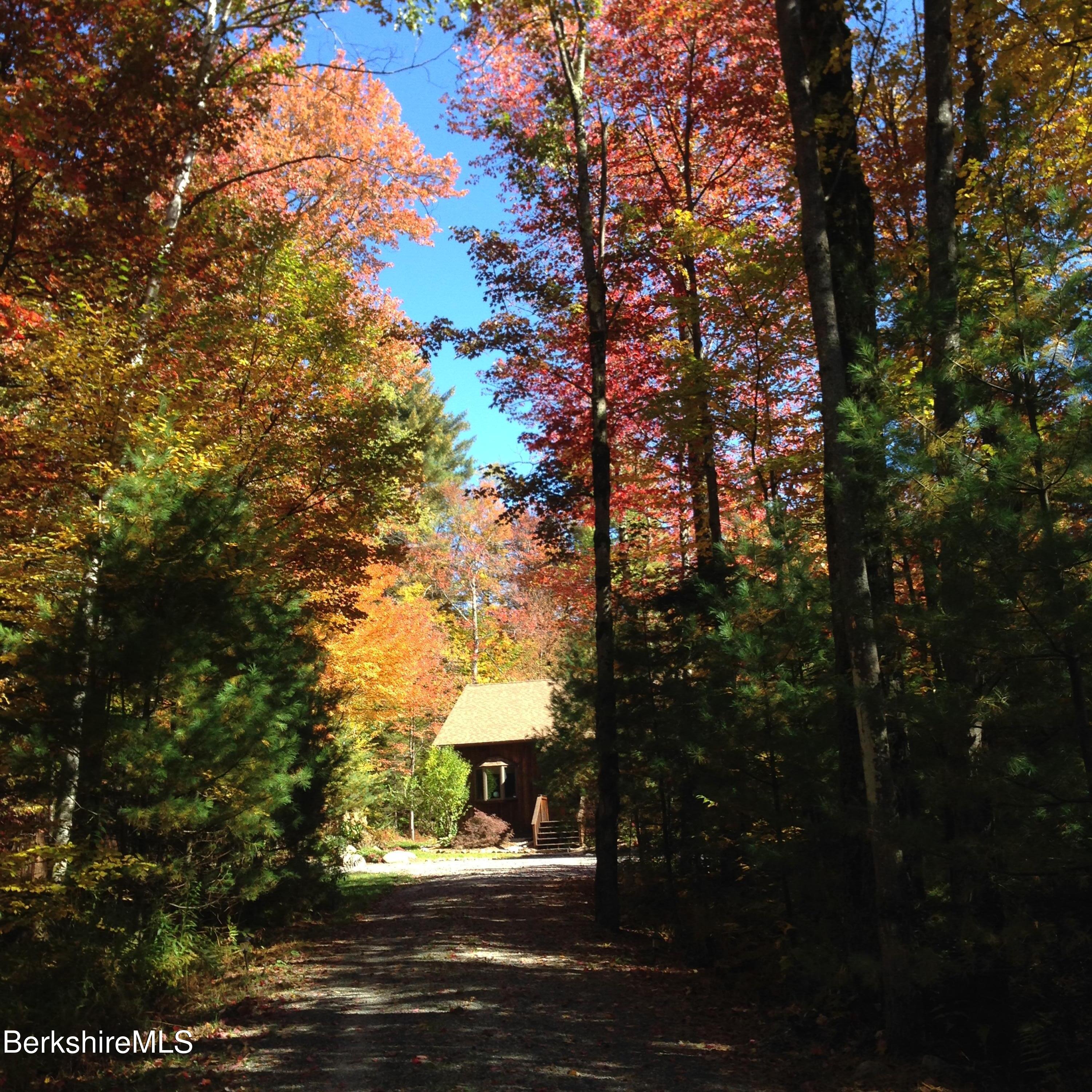 328 Woodmere Road Becket, MA 01223 - Photo 31 of 40 Driveway in fall