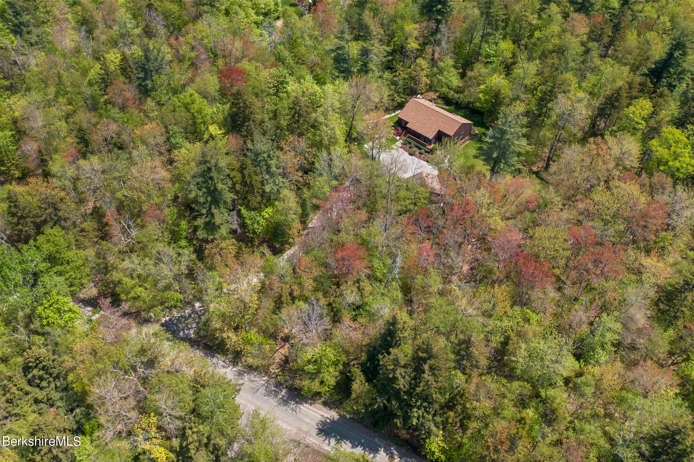 328 Woodmere Road Becket, MA 01223 - Photo 4 of 40 Set back from road