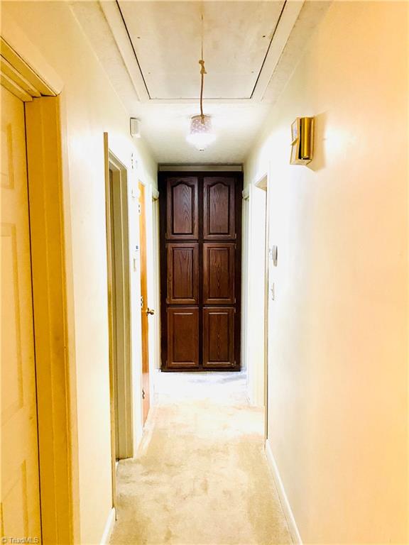 825 Hickory Chapel Road High Point, NC 27260 - Photo 11 of 16 Hall view with attic pulldown stairs access