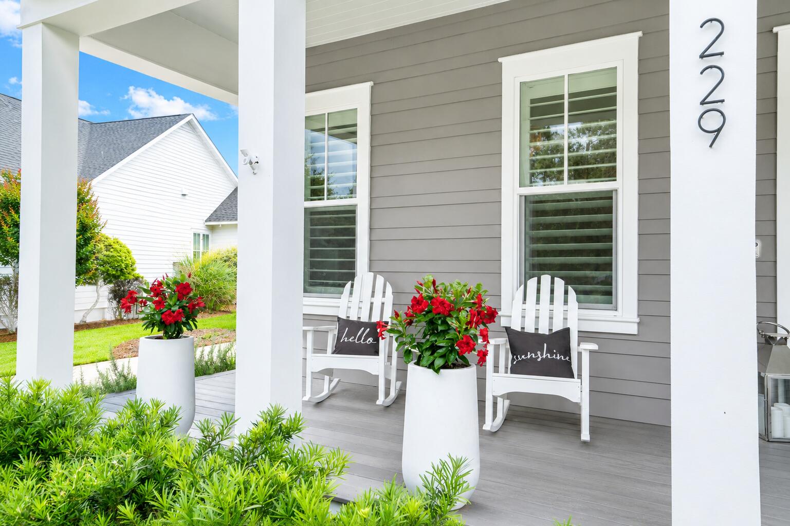 229 Sandchase Circle Inlet Beach, FL 32461 - Photo 3 of 107 Exterior - Front Porch