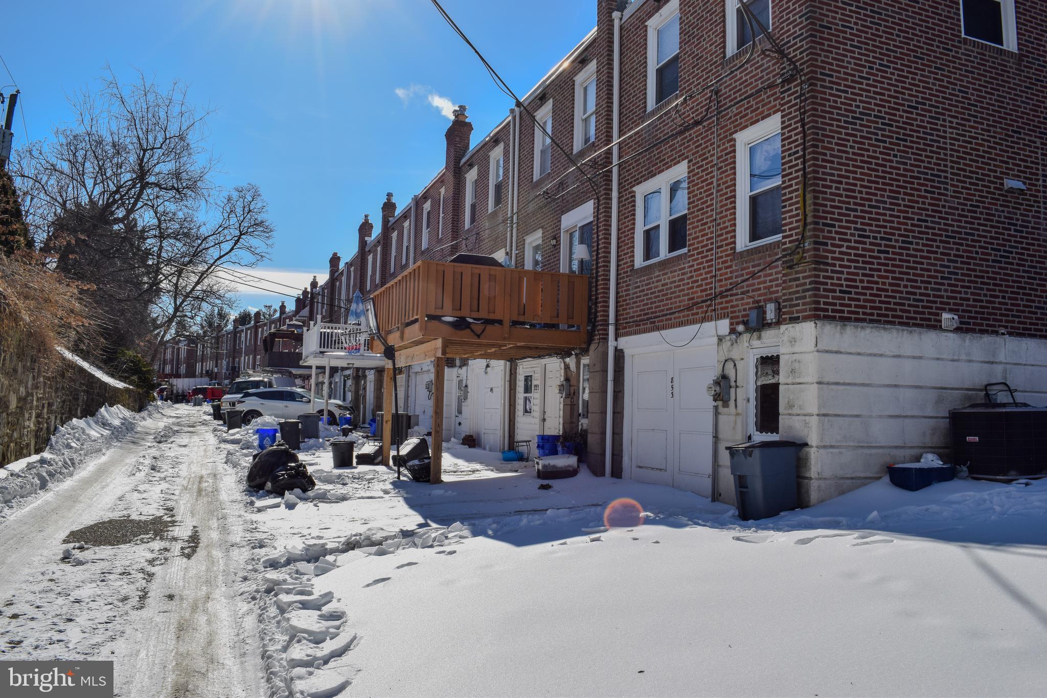 853 Gainsboro Road Drexel Hill, PA 19026 - Photo 13 of 43 a view of a street with a building in the background