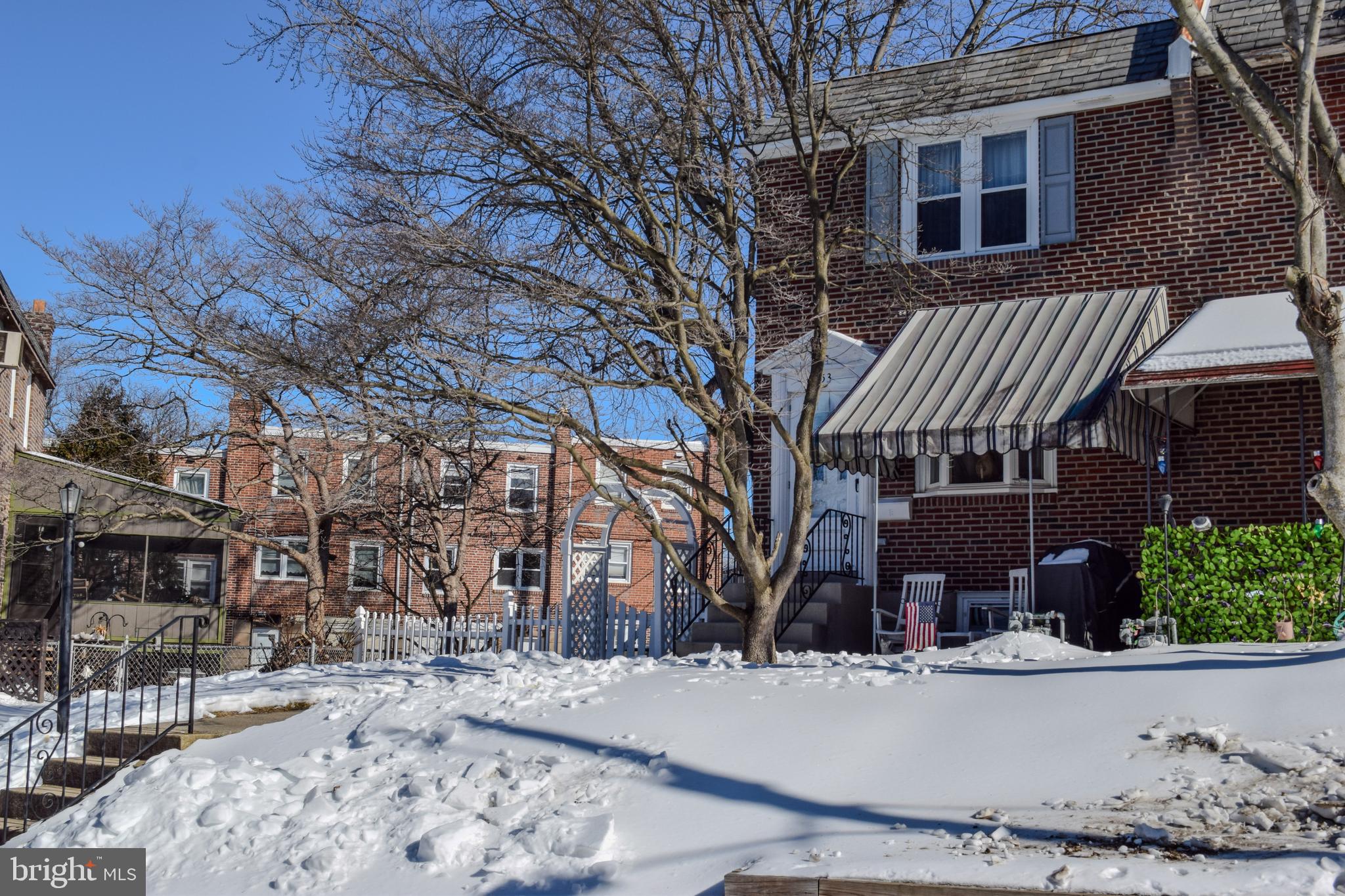 853 Gainsboro Road Drexel Hill, PA 19026 - Photo 3 of 43 a view of a building with a outdoor space