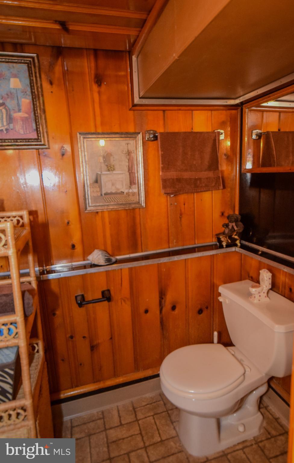 853 Gainsboro Road Drexel Hill, PA 19026 - Photo 40 of 43 a bathroom with a toilet and a shower