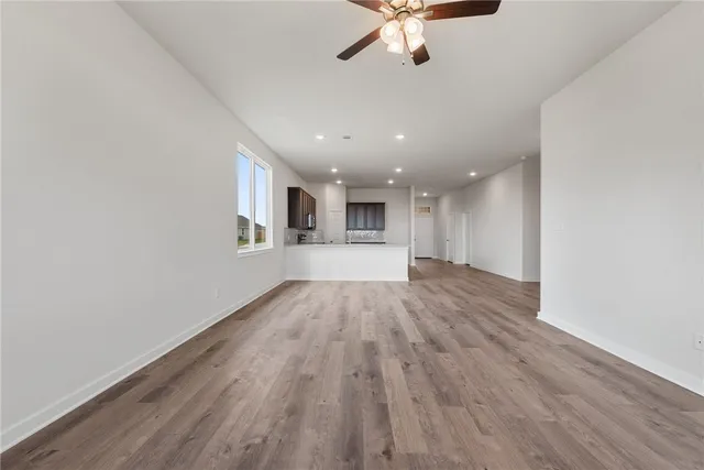 a bathroom with a sink a mirror and a shower