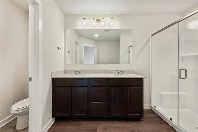 a big room with garden