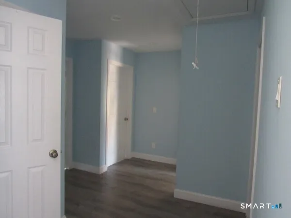 a view of wooden floor