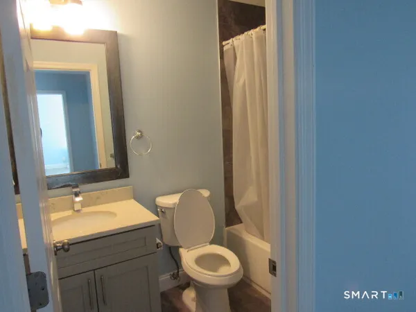 a bathroom with a sink and a toilet