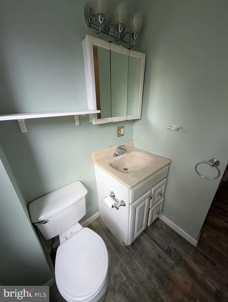 1226 Haycreek Road Birdsboro, PA 19508 - Photo 11 of 16 a bathroom with a toilet sink and mirror