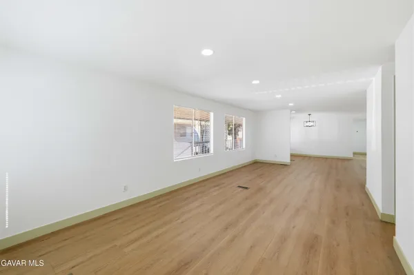 wooden floor in an empty room