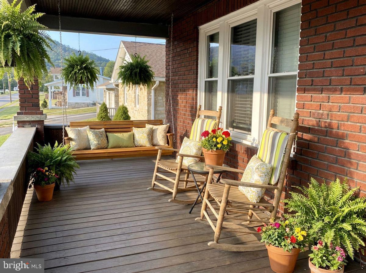 14103 Temple Street Ellerslie, MD 21529 - Photo 44 of 57 a view of a chairs and table in the patio