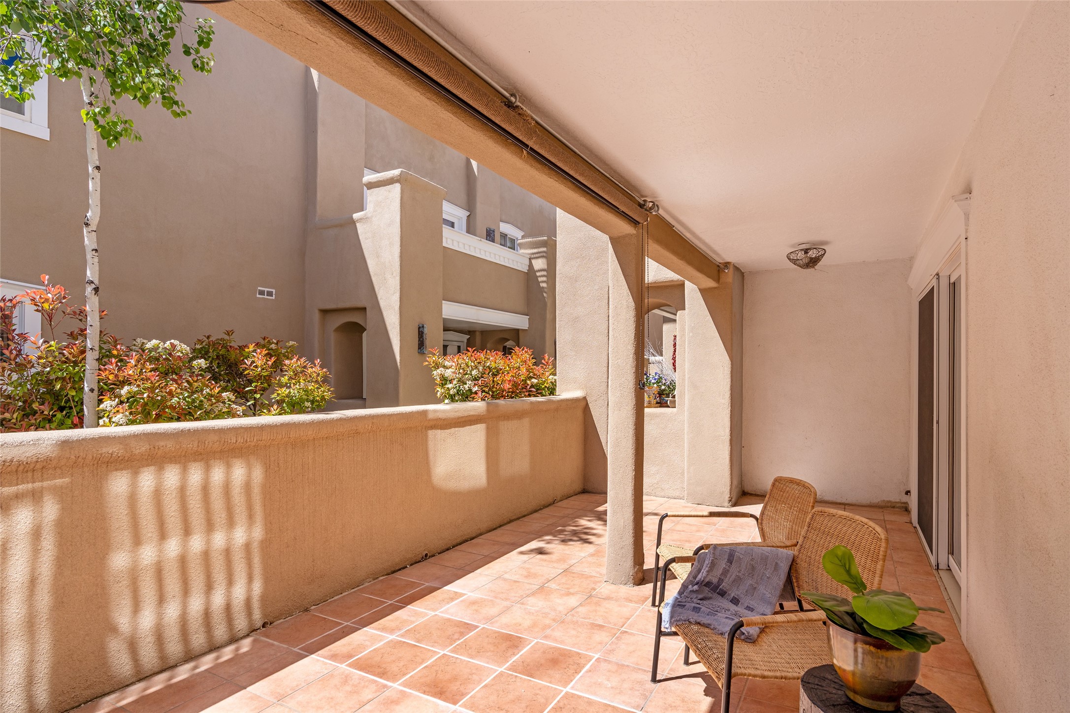 663 Bishops Lodge Road, Unit 50 Santa Fe, NM 87501 - Photo 14 of 16 Enclosed private patio