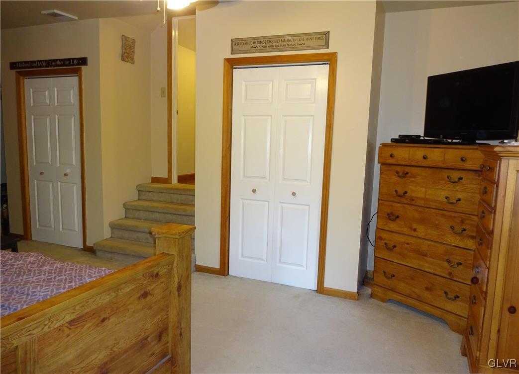 130 West Mountain Road Wind Gap, PA 18091 - Photo 24 of 43 #4 the Master Bedroom w/ 2 closets