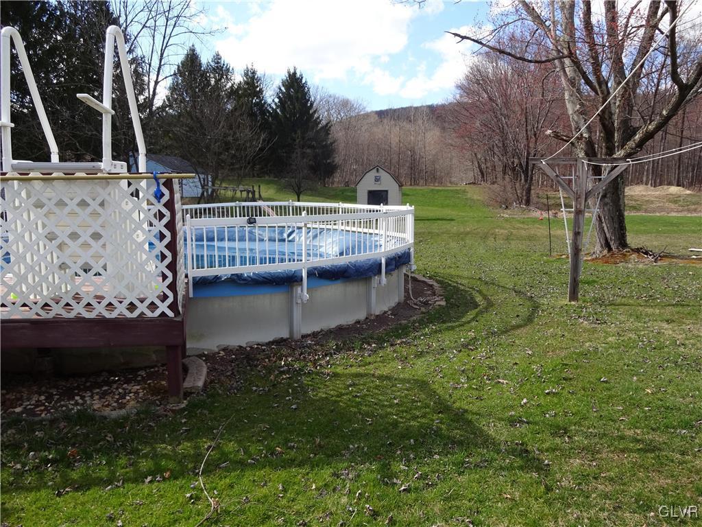 130 West Mountain Road Wind Gap, PA 18091 - Photo 36 of 43 The back yard with mountain views