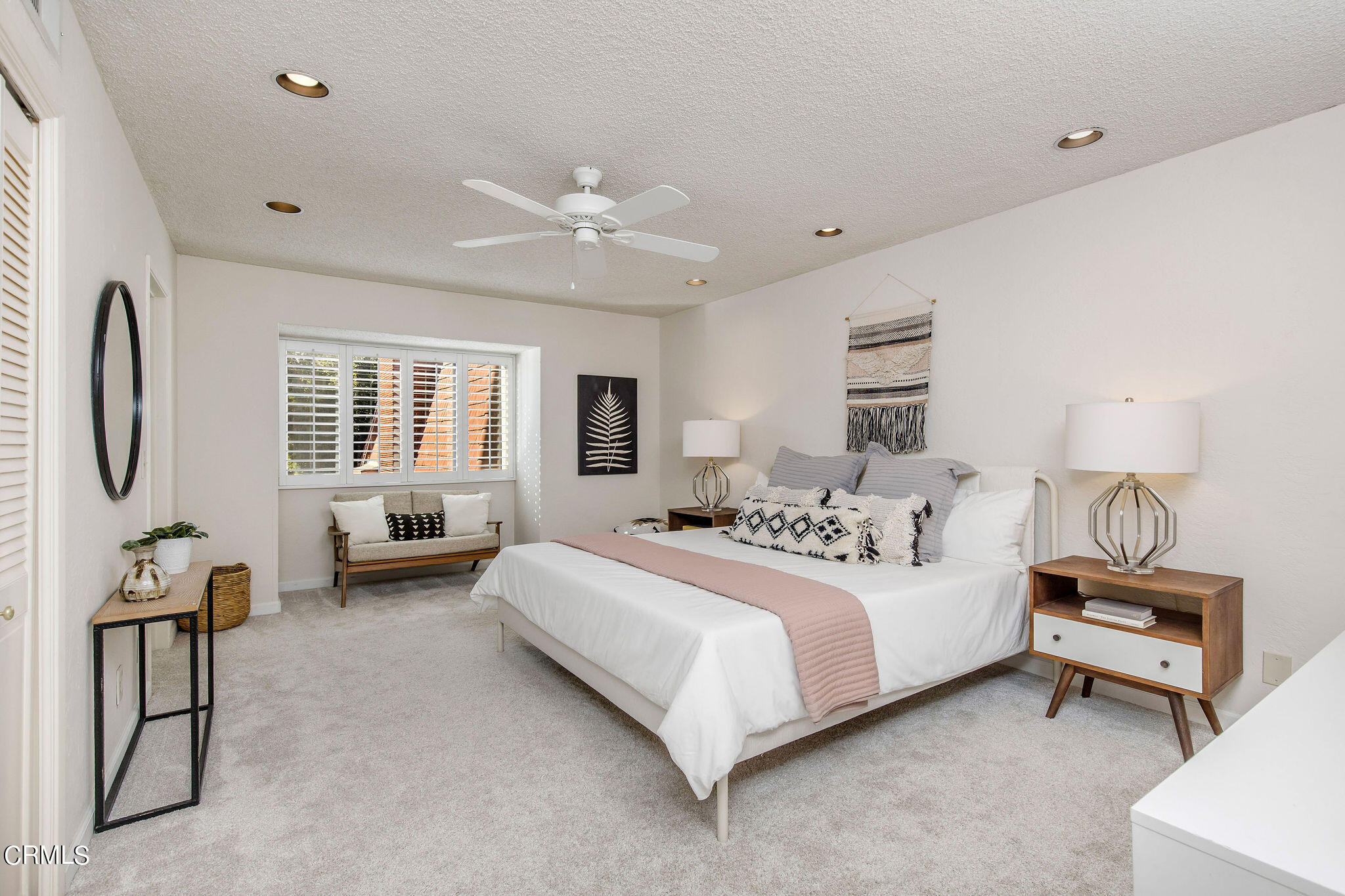 460 Fairview Avenue, Unit 12 Arcadia, CA 91007 - Photo 15 of 25 a bedroom with a bed couch and a window