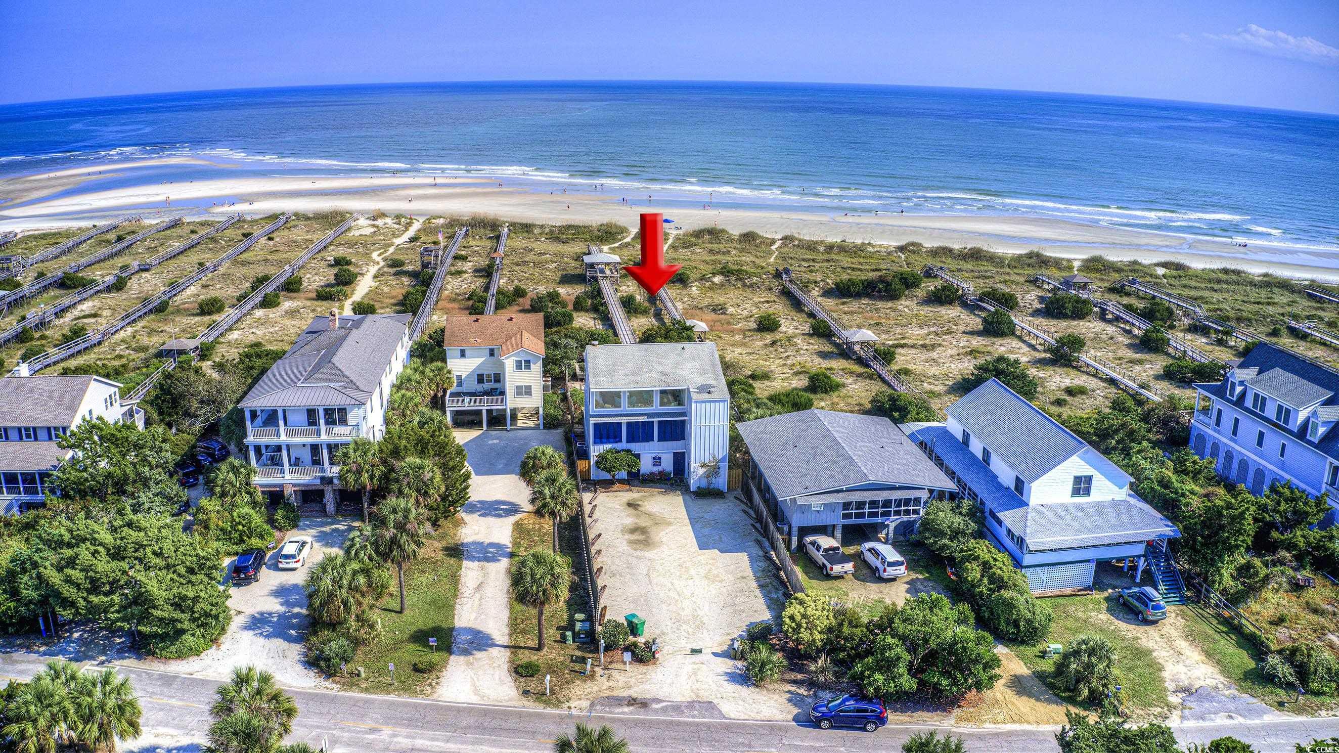 Lot 6 Tuckers Road Pawleys Island, SC 29585 - Photo 21 of 24 Drone / aerial view with a water view and a view o