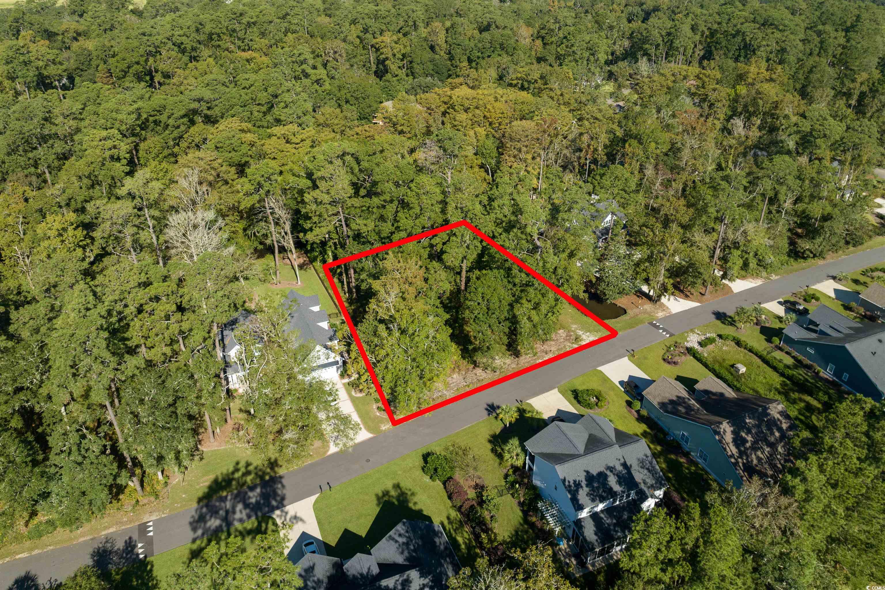 Lot 6 Tuckers Road Pawleys Island, SC 29585 - Photo 5 of 24 Bird's eye view