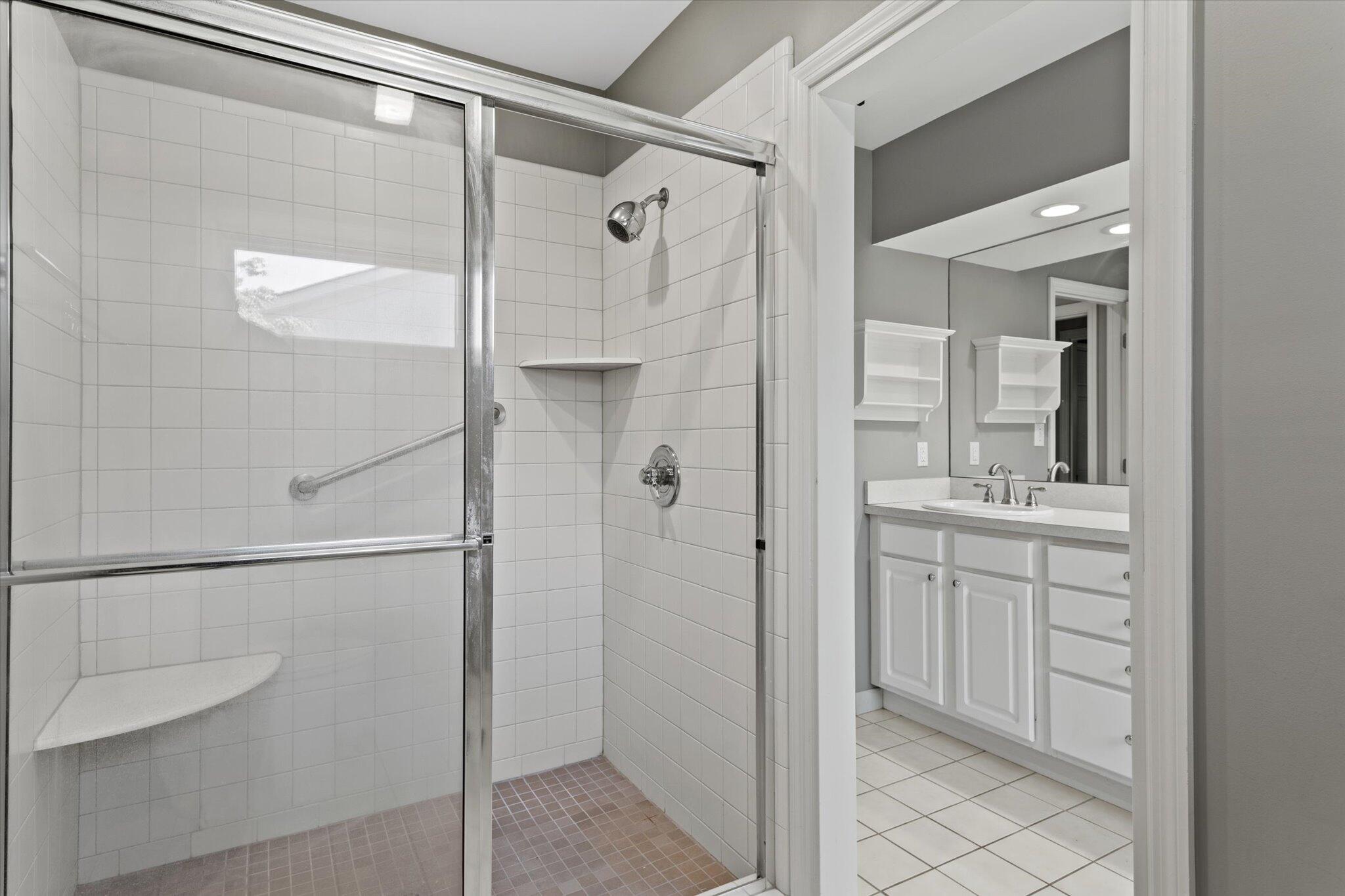 1880 Blairmore Road Lexington, KY 40502 - Photo 29 of 35 primary bath w/ walk-in shower