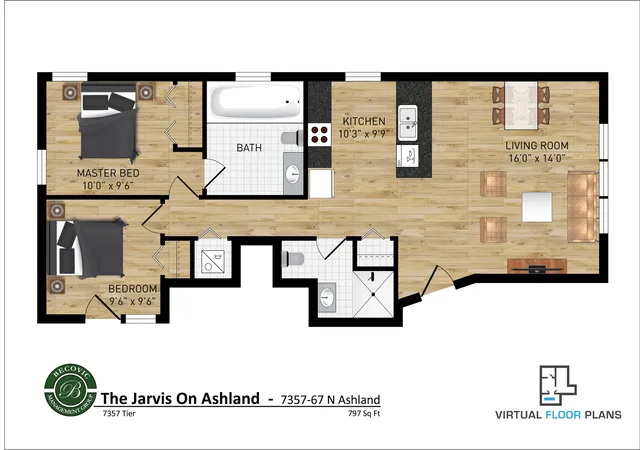 $2,308 | 7357 North Ashland Boulevard, Unit 3, Chicago, IL 60626