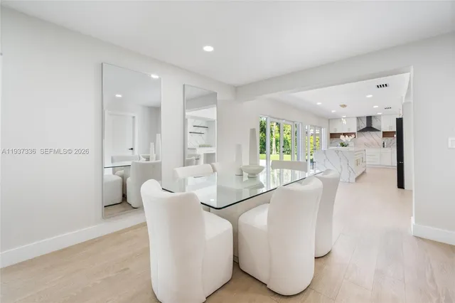 a very nice looking room with a large window