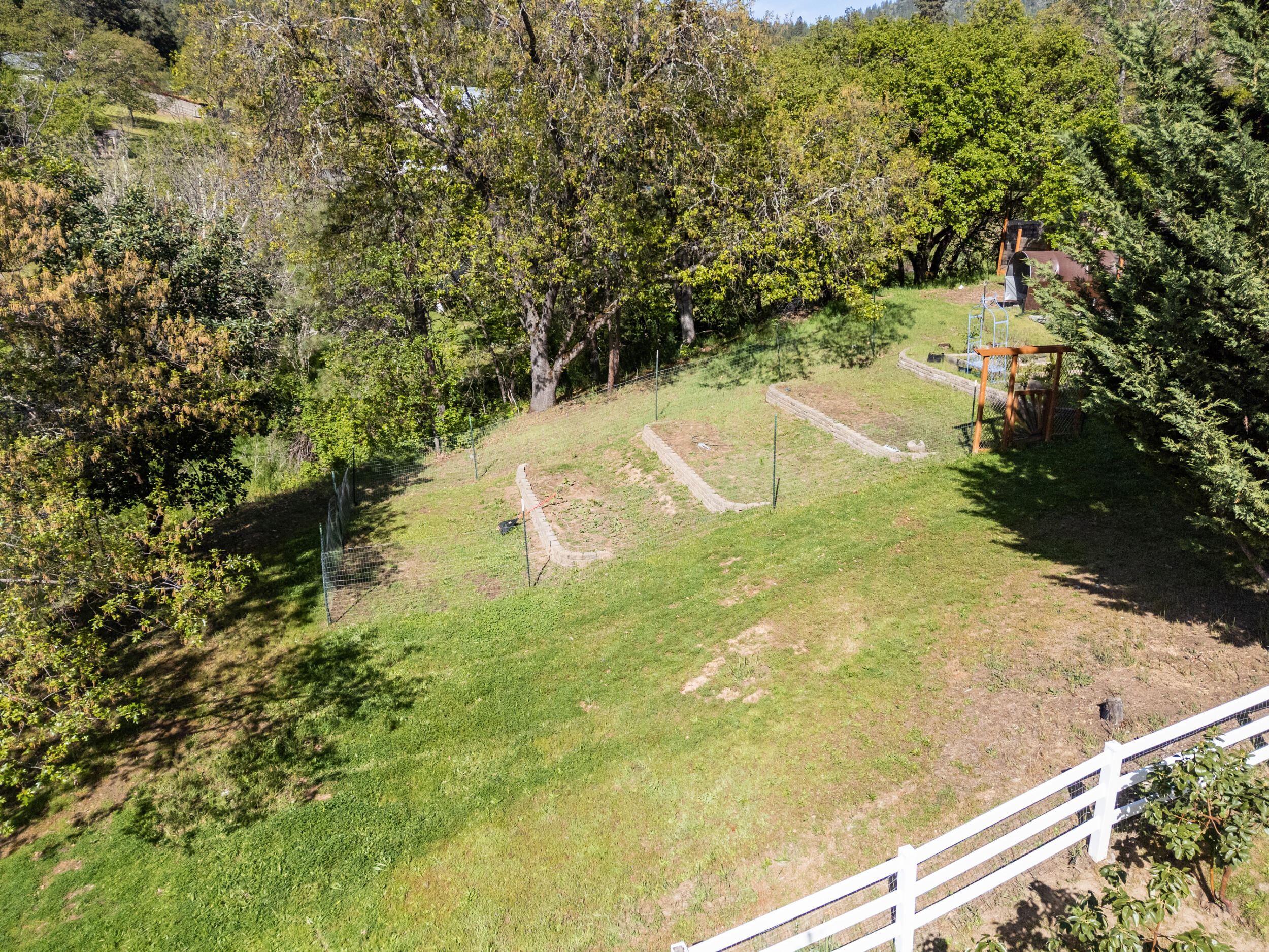 3583 Ross Lane Central Point, OR 97502 - Photo 36 of 52 a view of a yard with large trees