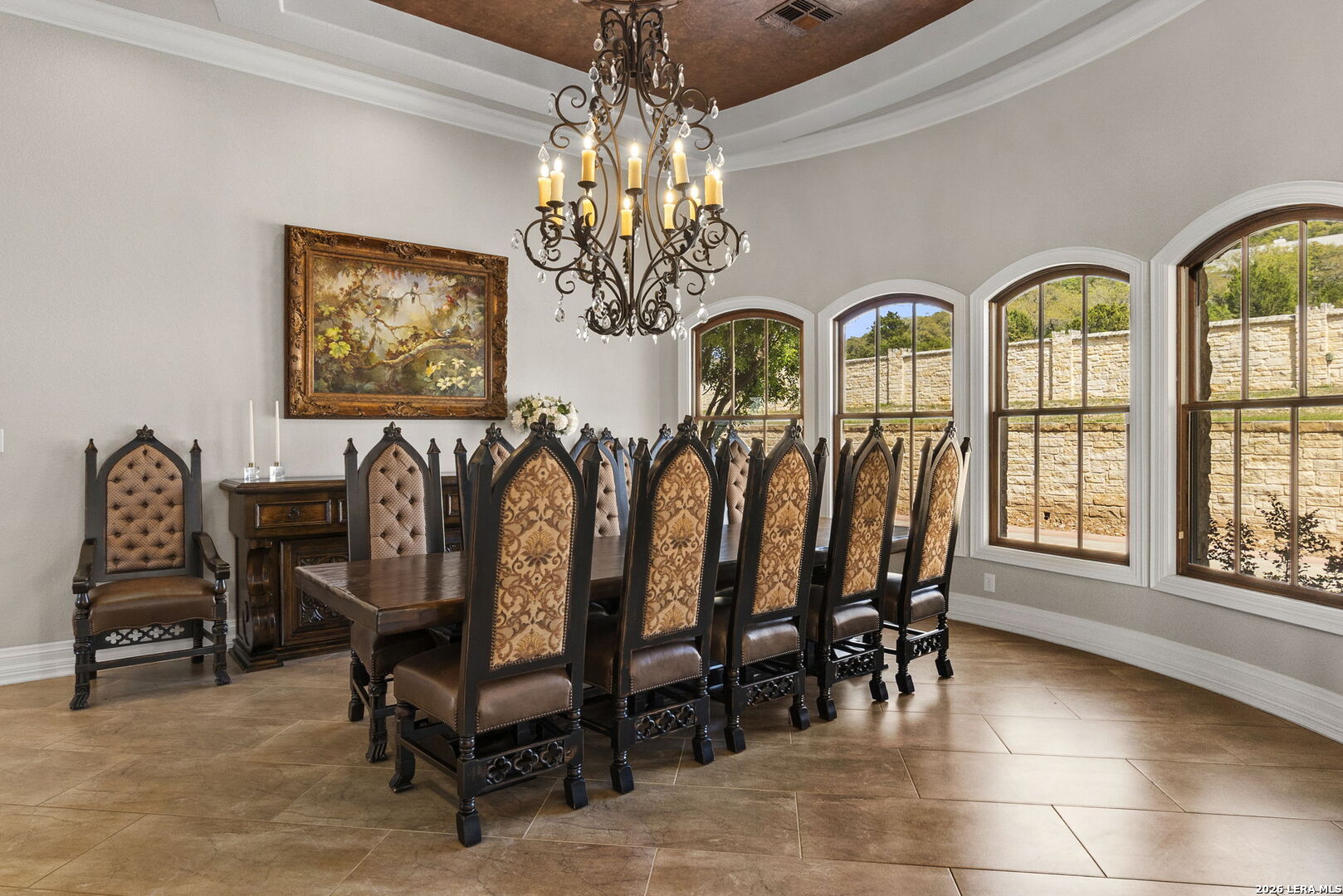 6762 Mnr Hl Road San Antonio, TX 78257 - Photo 14 of 51 a view of a dining room with furniture window and outside view