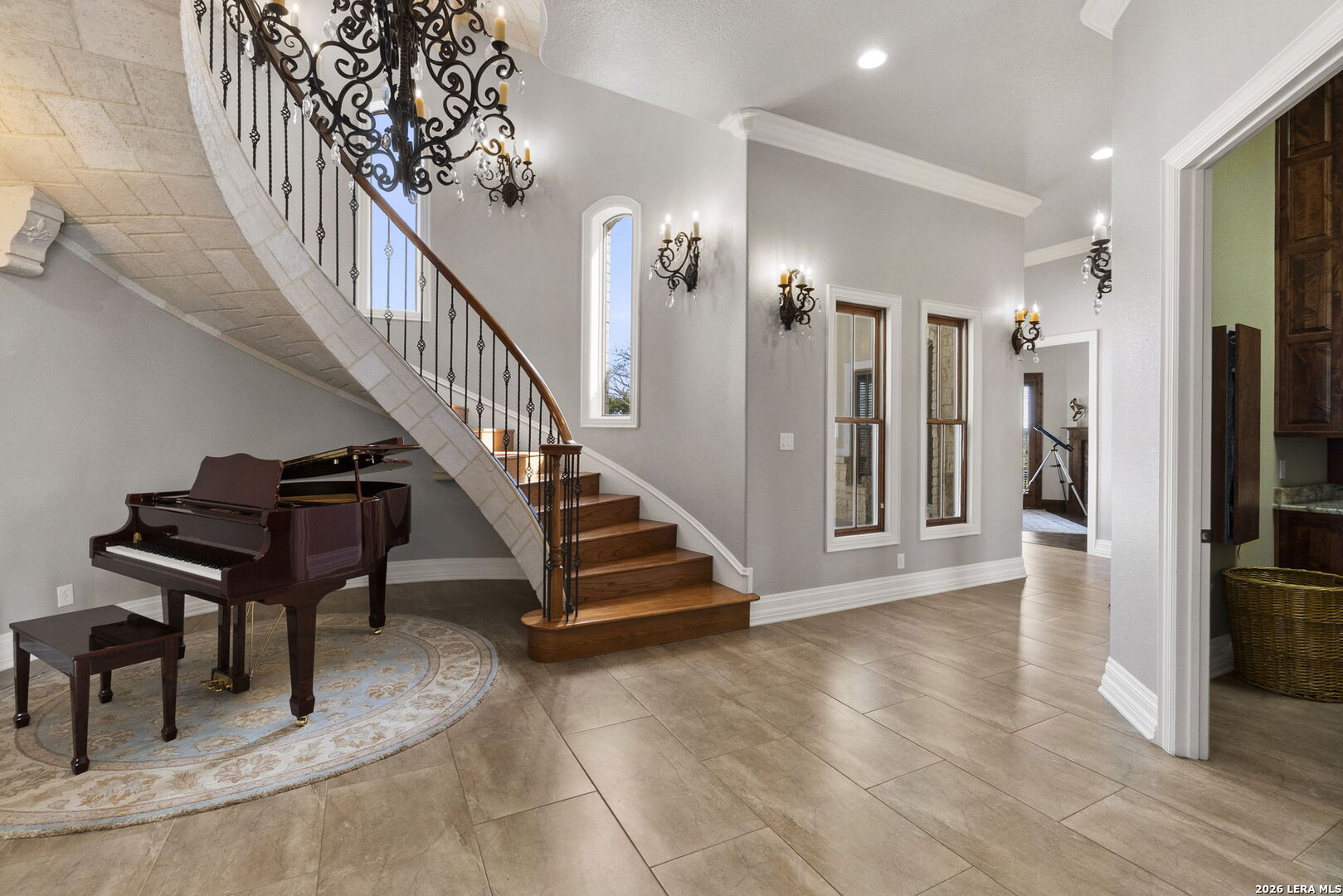 6762 Mnr Hl Road San Antonio, TX 78257 - Photo 30 of 51 a view of entryway and hall with wooden floor
