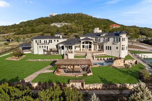 an aerial view of baseball ground