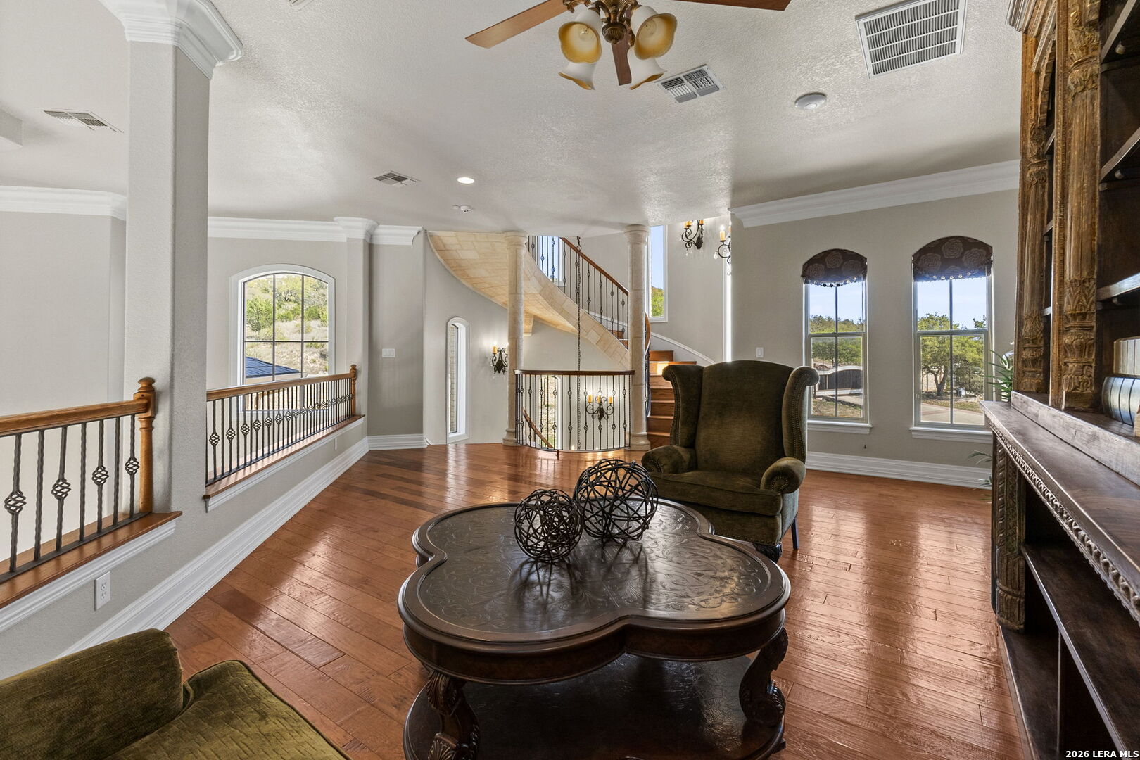 6762 Mnr Hl Road San Antonio, TX 78257 - Photo 32 of 51 a dining room with furniture and wooden floor