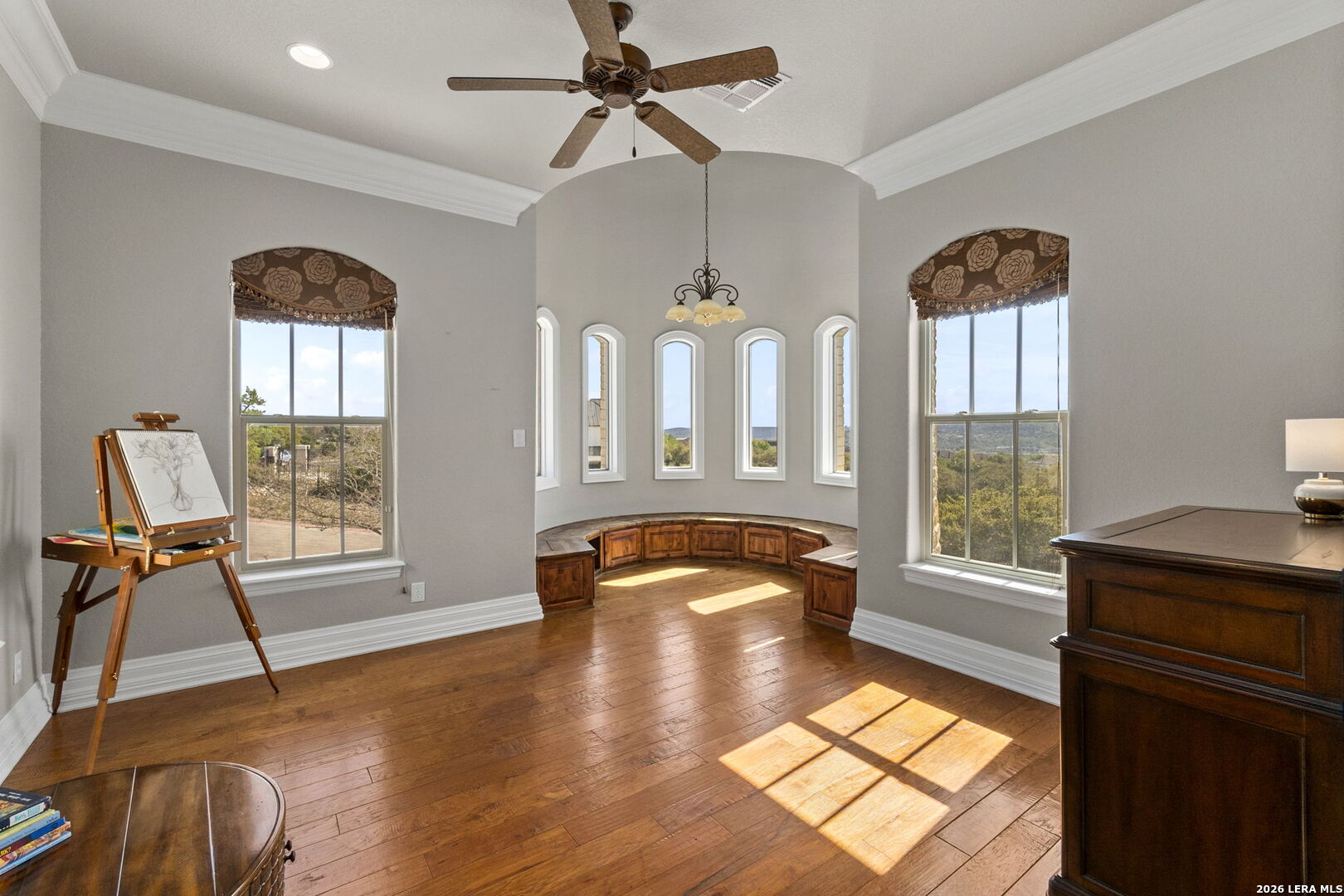 6762 Mnr Hl Road San Antonio, TX 78257 - Photo 33 of 51 a living room with furniture and wooden floor
