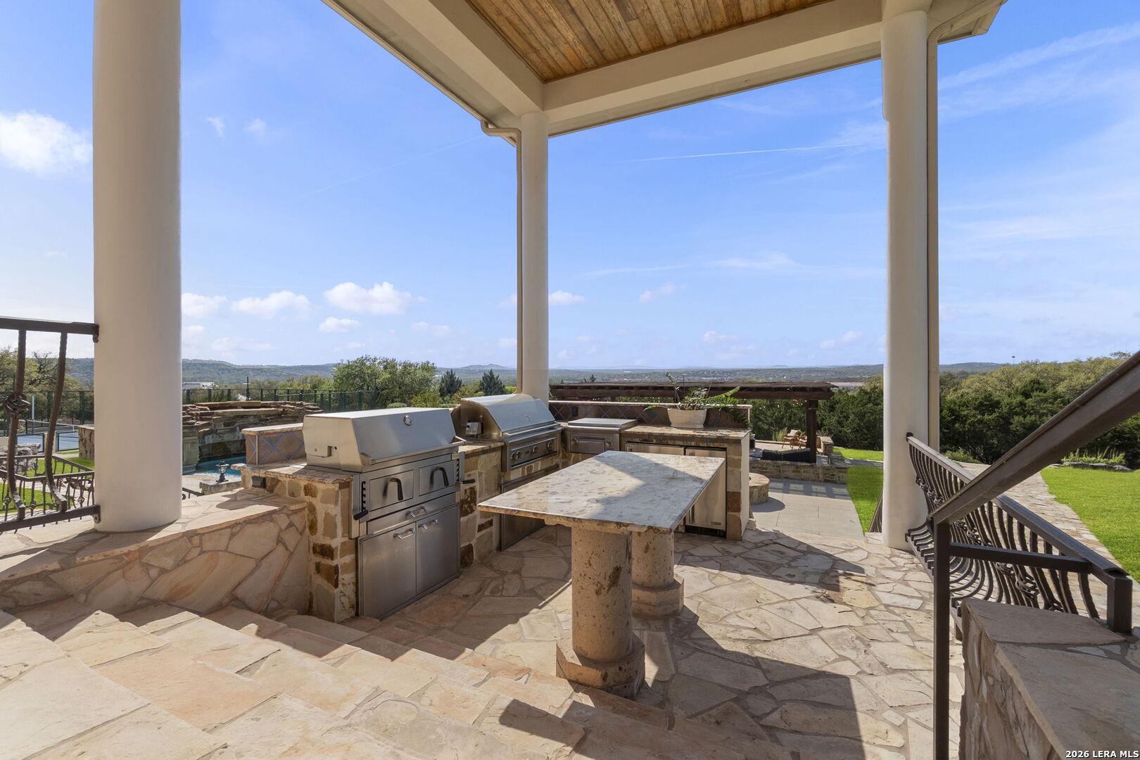 6762 Mnr Hl Road San Antonio, TX 78257 - Photo 47 of 51 a view of a roof deck with furniture