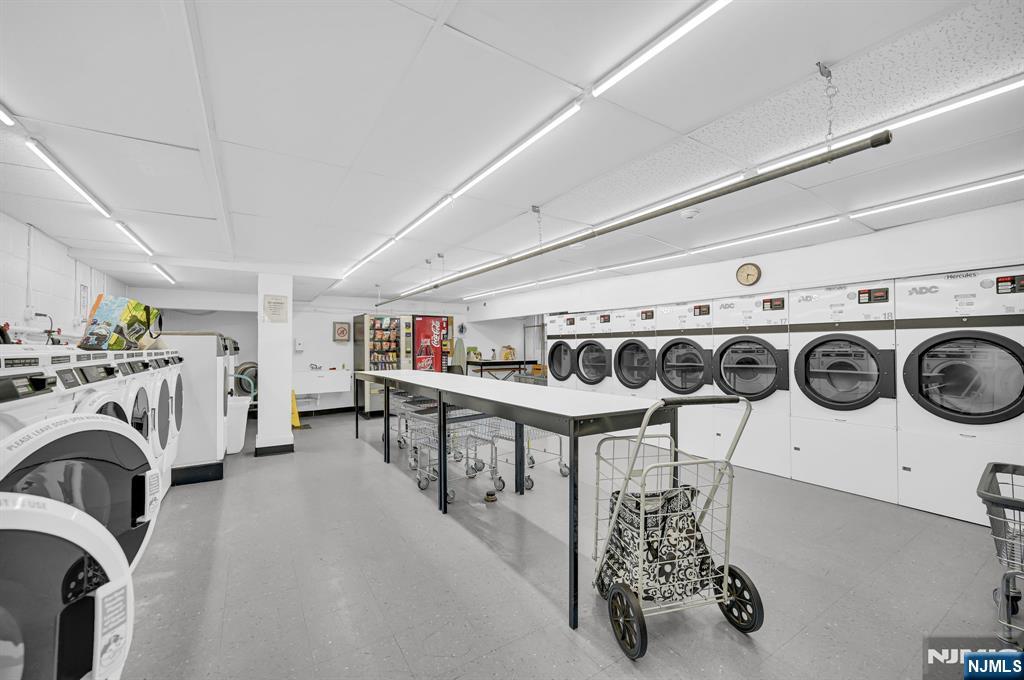 280 Prospect Avenue, Unit 3N Hackensack, NJ 07601 - Photo 22 of 23 a view of storage and utility room with washer and dryer