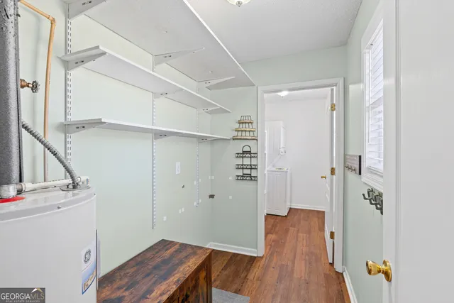 wooden floor in an empty room