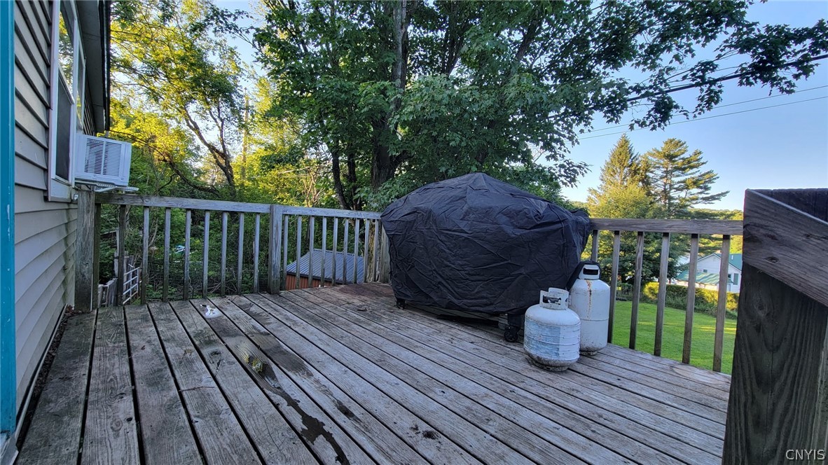 1248 Lake Como Road Summerhill, NY 13045 - Photo 20 of 22 Deck off living room