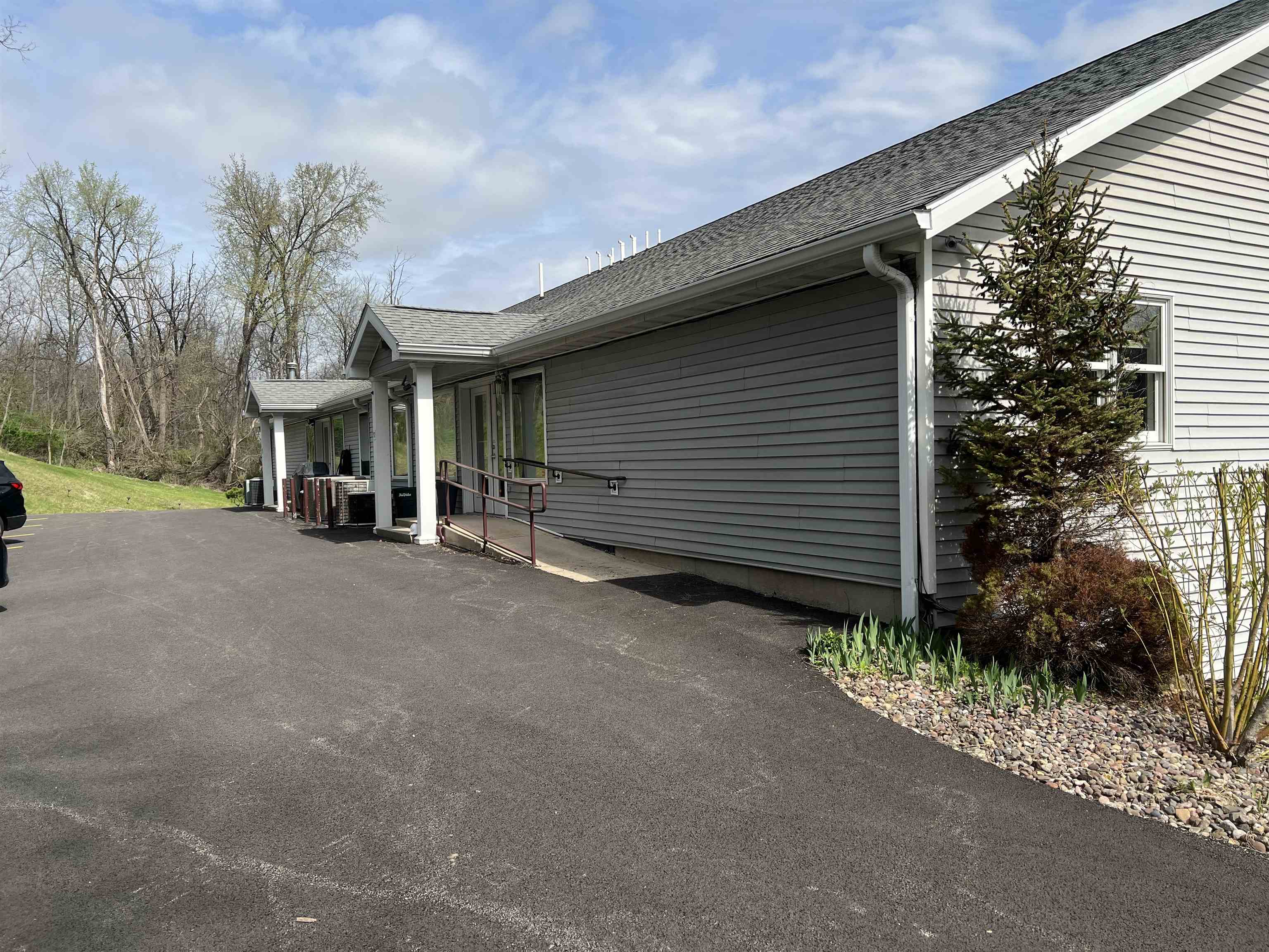800 Spring Street Galena, IL 61036 - Photo 11 of 13 a view of a house with a yard and garage
