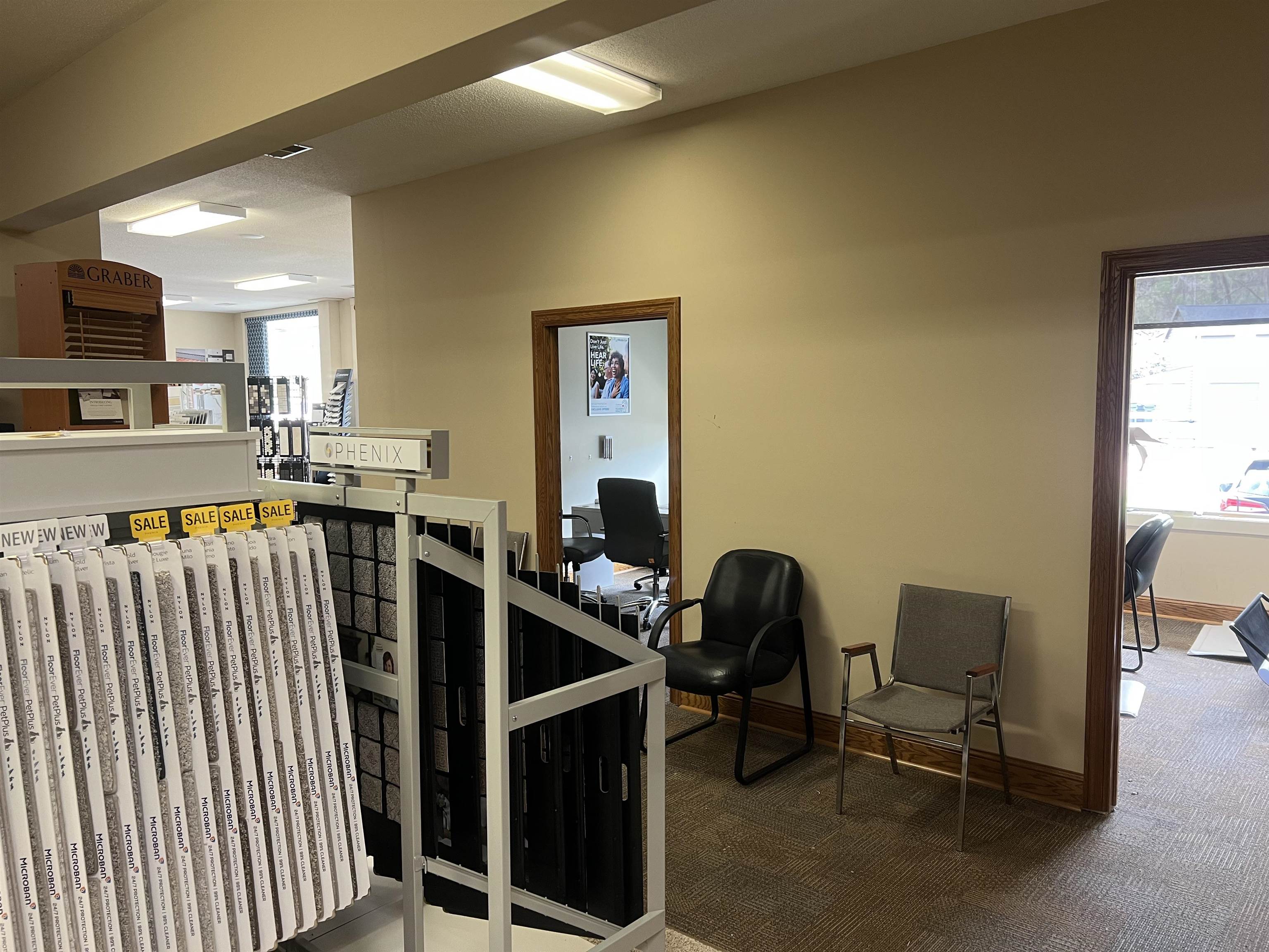 800 Spring Street Galena, IL 61036 - Photo 8 of 13 a view of a workspace with furniture and a window