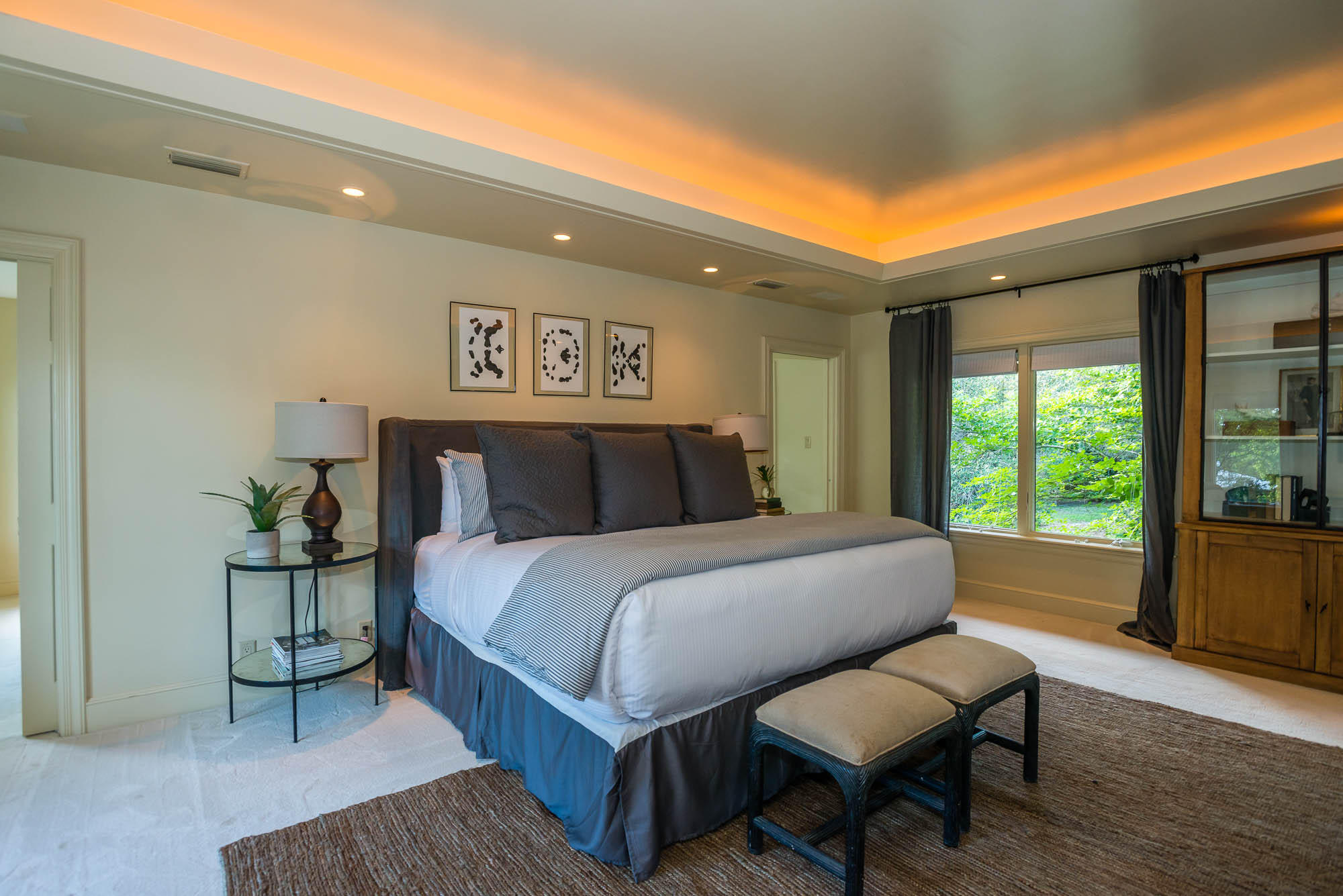 279 Grayton Trail Road Santa Rosa Beach, FL 32459 - Photo 15 of 55 a bedroom with a bed and wooden floor