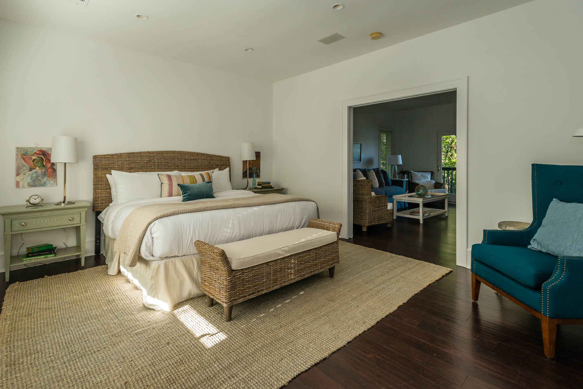 279 Grayton Trail Road Santa Rosa Beach, FL 32459 - Photo 46 of 55 a spacious bedroom with a bed and furniture